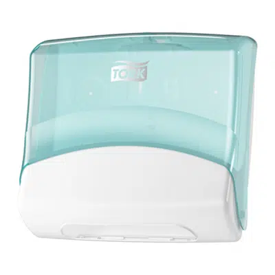 Tork Folded Wiper/Cloth Dispenser White/Turquoise