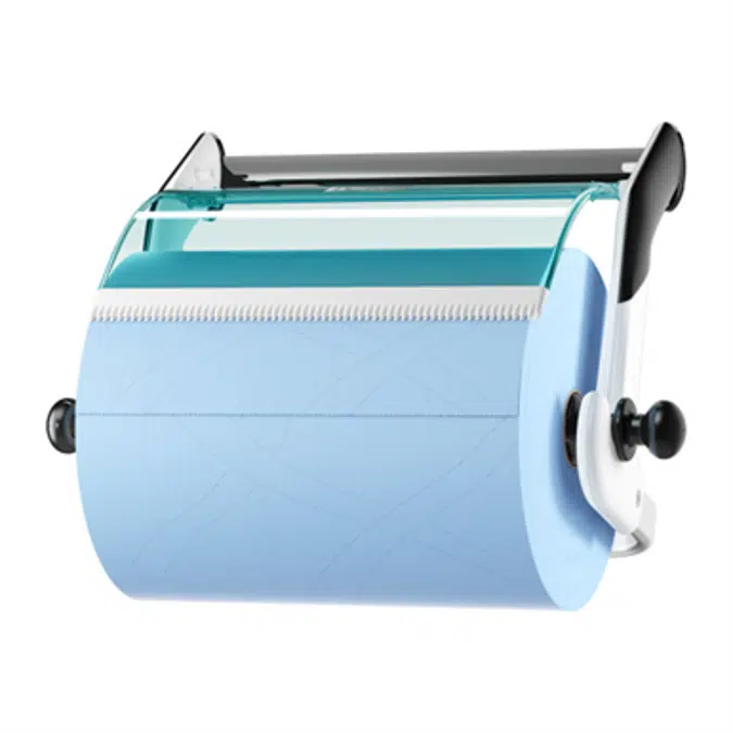 Tork Wall Stand White/Turquoise