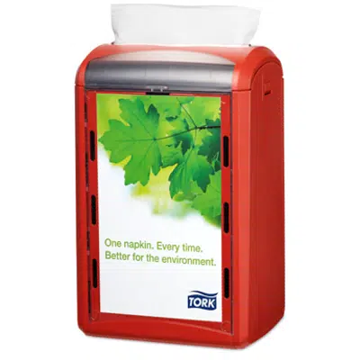 Tork Xpressnap® Counter Napkin Dispenser Red