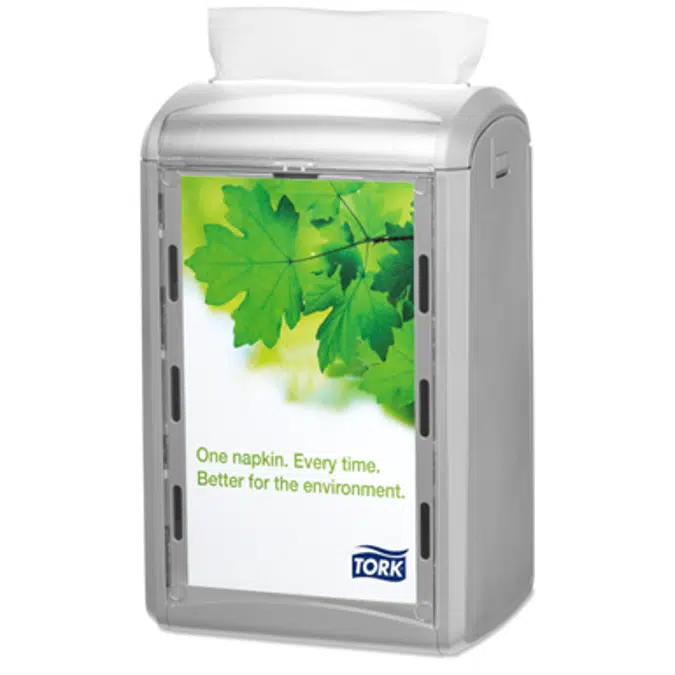 Tork Xpressnap® Counter Napkin Dispenser Grey