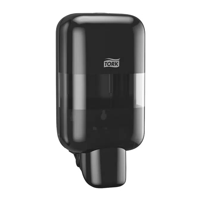 Tork Mini Soap and Sanitiser Dispenser, Black