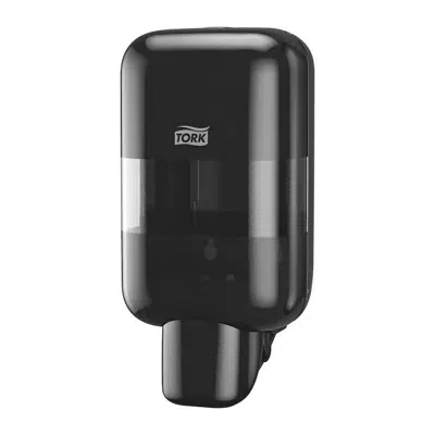 Tork Mini Soap and Sanitiser Dispenser, Black图像