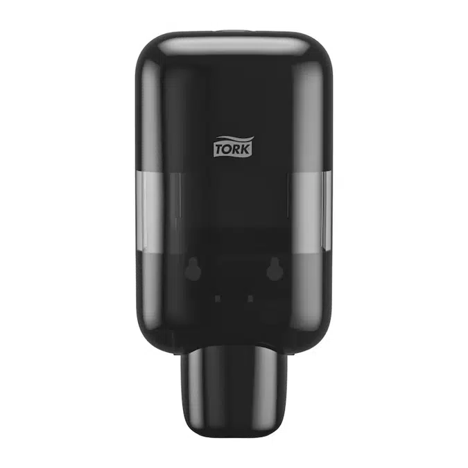 Tork Mini Soap and Sanitiser Dispenser, Black