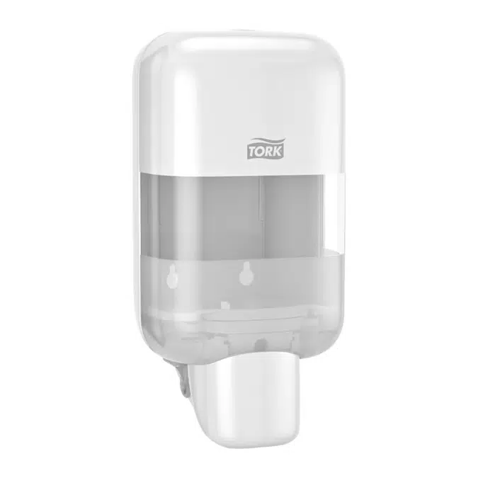 Tork Mini Soap and Sanitiser Dispenser, White