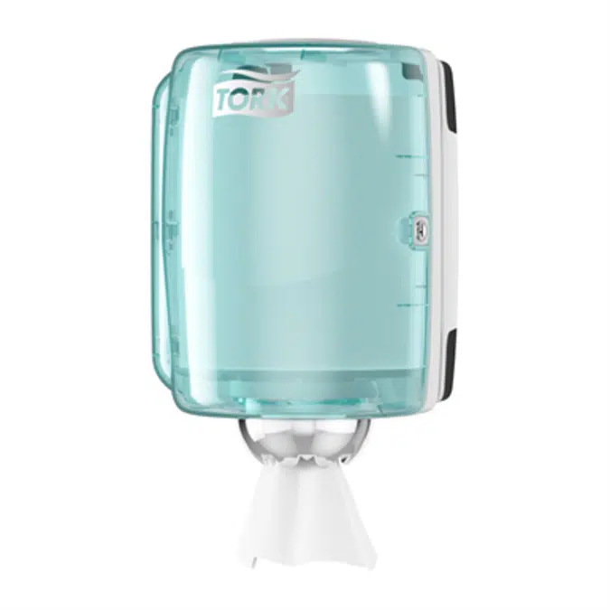 Tork Centerfeed Dispenser White/Turquoise