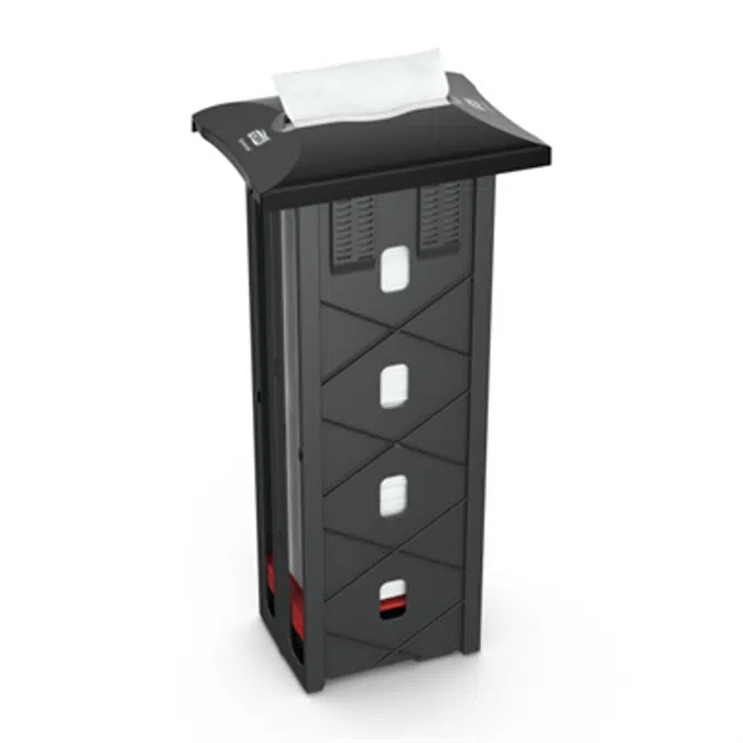 Tork Xpressnap® In-counter Napkin Dispenser Black 