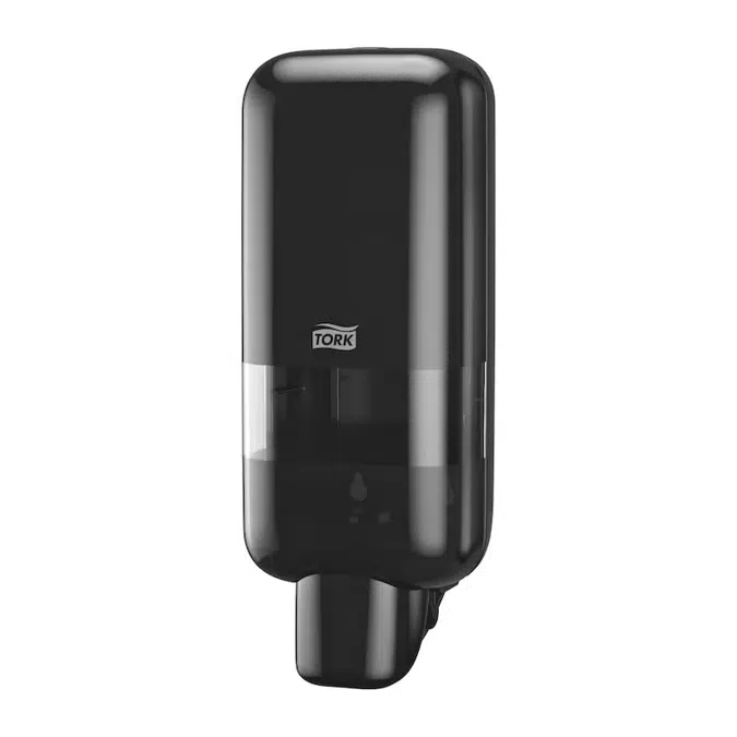 Tork Soap and Sanitiser Dispenser, Black