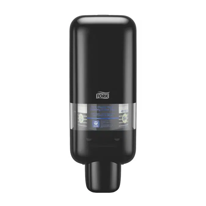 Tork Soap and Sanitiser Dispenser, Black