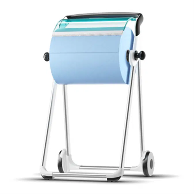 Tork Floor Stand White/Turquoise