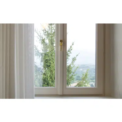 изображение для CLASSICA ALL WOOD The classic wooden window with the central astragal.