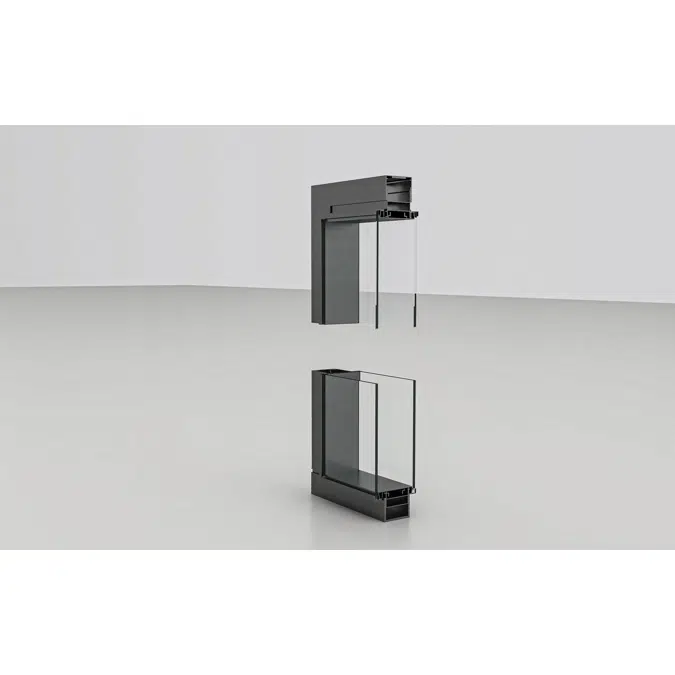 D100-Double Glazed Partition Wall Panels 