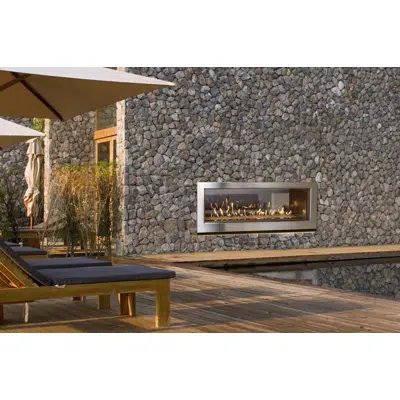 kuva kohteelle WS54ST Indoor Outdoor Gas Fireplace