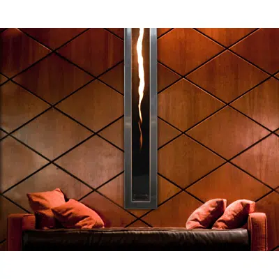 画像 HeliFire 360 Luxury Gas Fireplace