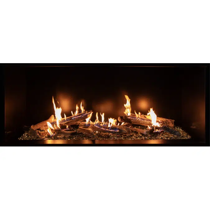 Summit Open Linear Luxury Fireplace