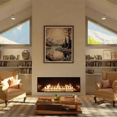 Image for Summit Open Linear Luxury Fireplace