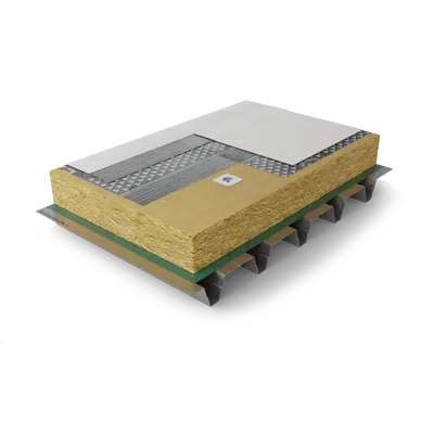 Immagine per FM Approved Bituminous Warm Roof System for Metal Decks | SikaRoof® SikaShield® BW-21 TS