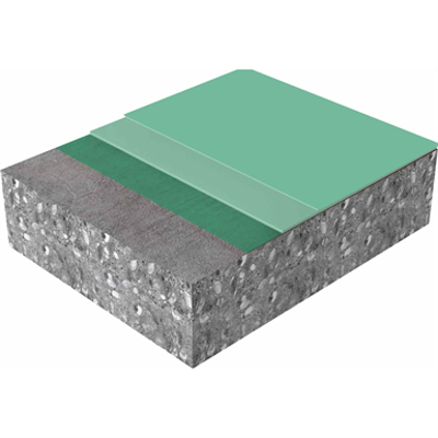 imagem para Seamless, Polyurethane Floor Coating with Sika Comfortfloor® PS-22