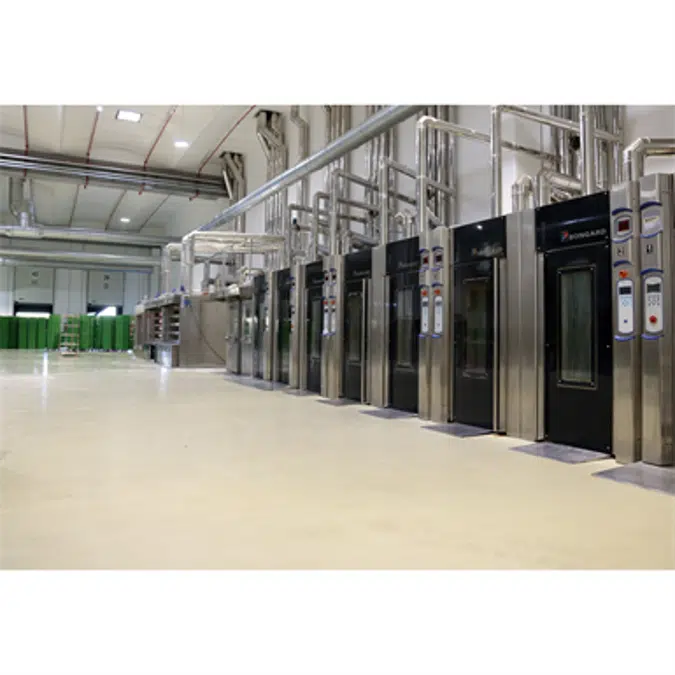 Medium to heavy duty, gloss finish smooth polyurethane cement hybrid flooring system Sikafloor® PurCem® HS-26 Gloss