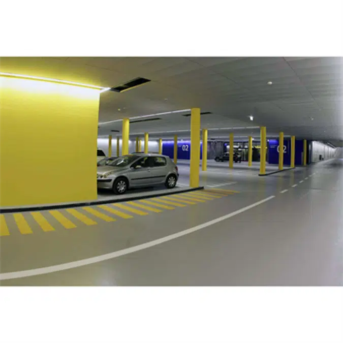 Slip resistant coloured epoxy flooring coating system Sikafloor® Multidur EB-14 N