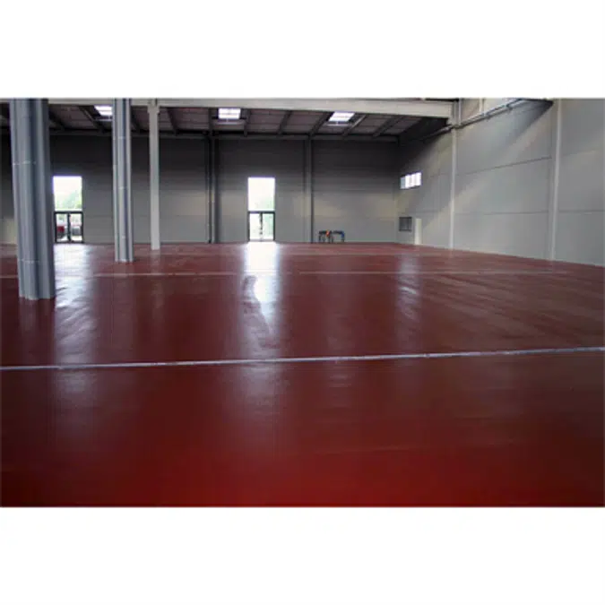 Slip resistant coloured epoxy flooring coating system Sikafloor® Multidur EB-14 N