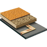 heavy-duty, antistatic, polyurethane floor system with a well defined profile sika® ucrete® dp20 as