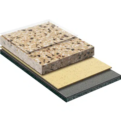 Image pour Hygienic, smooth, heavy-duty polyurethane terrazzo floor screed Sika® Ucrete® TZ