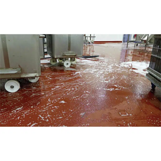 Very heavy duty, trowel grade, polyurethane cement hybrid flooring system Sikafloor® PurCem® HM-20