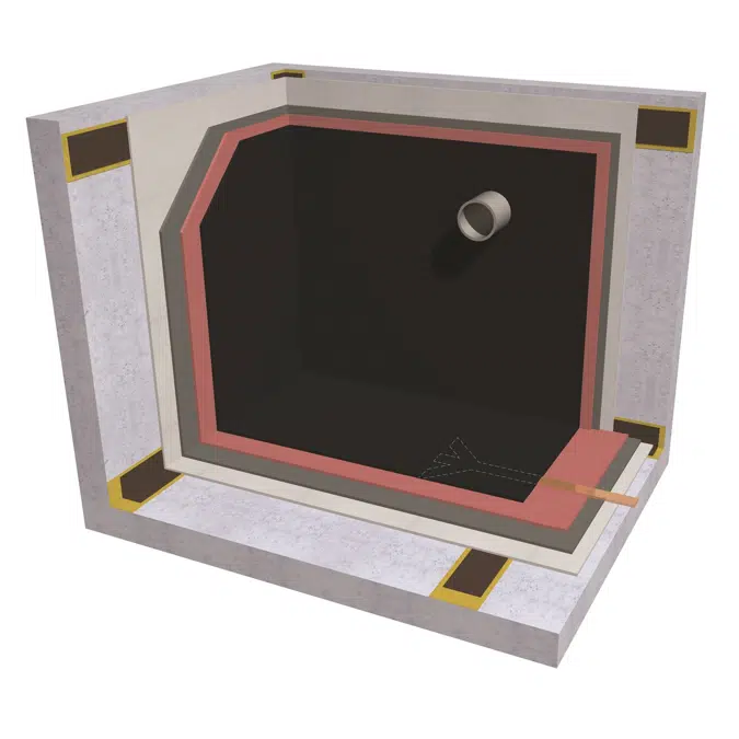 Objetos BIM - ¡Descarga gratis! Secondary containment protection ...