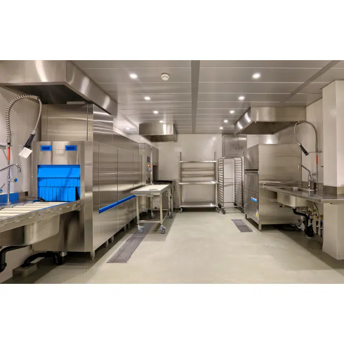 Broadcasted, tough-elastic, unicolor epoxy floor covering Sikafloor® MultiDur EB-39