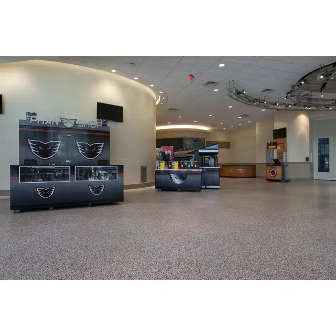 Seamless Epoxy Floor with Flakes using Sikafloor® DecoDur ES-26 Flake