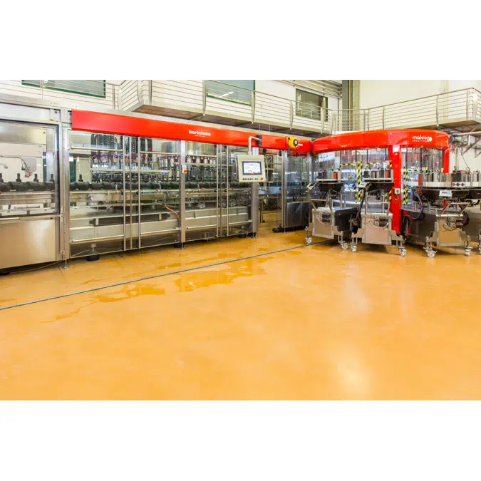 Selbstverlsaufendes Polyurethan-Zement-Hybrid Boden-system für mittlere bis schwere Beanspruchung mit mattem Finish Sikafloor® PurCem® HS-21