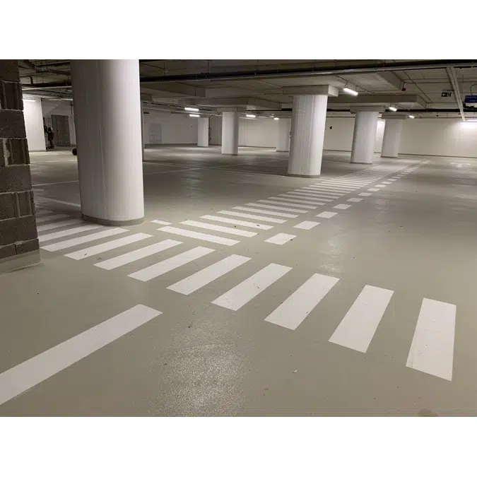 Polyurethane car park decking system Sikafloor® MultiFlex PB-57