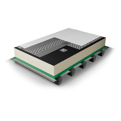Imagem para FM Approved Bituminous Warm Roof System for Metal Decks | SikaRoof® SikaShield® BW-23 TS}