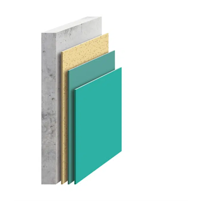 BIM objects - Free download! Polyurthane wall systems, smooth, low ...