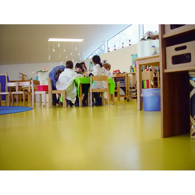 Elastic, Seamless PU Floor Coating with Sika Comfortfloor® PS-65
