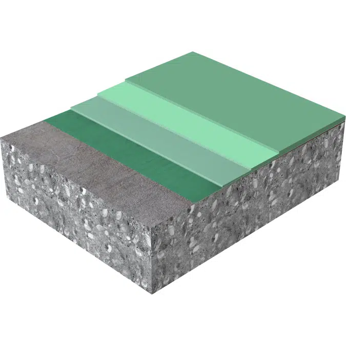 Sound insulating low VOC Elastic polyurethane floor covering Sika® ComfortFloor® PS-63 N