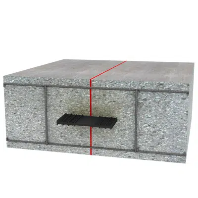 Imagem para Sika Waterbar® Tricomer Type A: Internal construction joint waterbar}