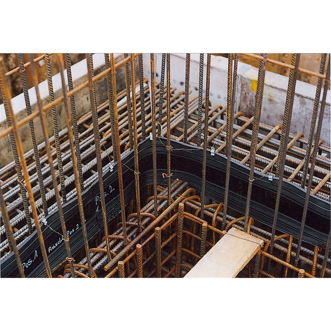 Sika Waterbar® Tricomer Type A: Internal construction joint waterbar