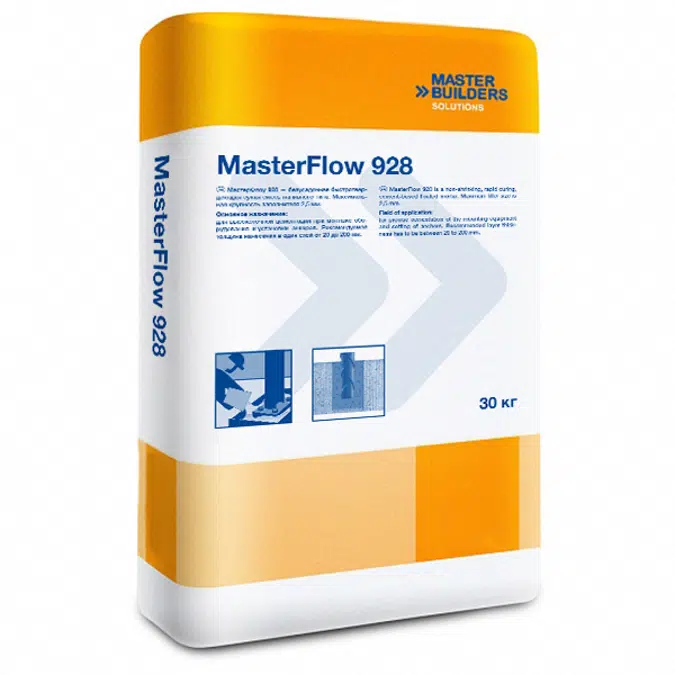 BIM object - Concrete - MasterFlow 928T - High strength, non-shrink ...