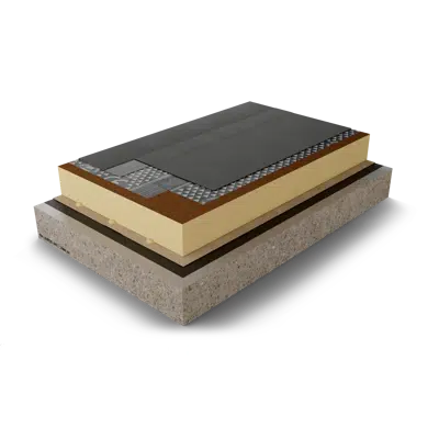Imagem para FM Approved Bituminous Warm Roof System for Concrete Decks | SikaRoof® SikaShield® BW-25 SC}