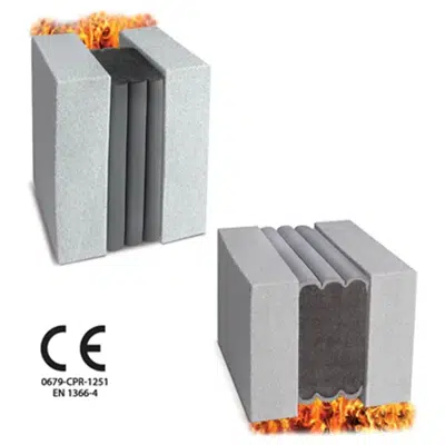 imagem para Emseal DFR CE fire-rated CE expansion joint CE-certified