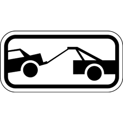 Image for Road sign_car_tow
