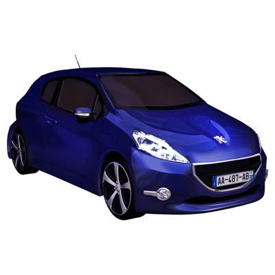 kép a termékről - Blue Car
