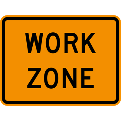 รูปภาพสำหรับ Road sign_work_zone