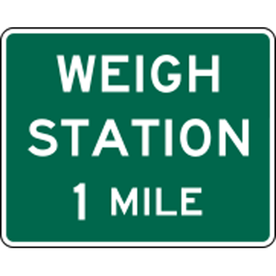 afbeelding voor Road sign_weigh_station