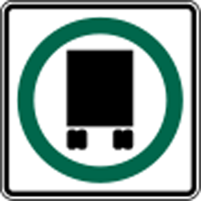 kuva kohteelle Road sign_truck_ok
