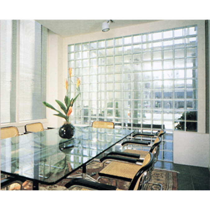 BIM objects Free download! Hollow Glass Block REVIT Wall System