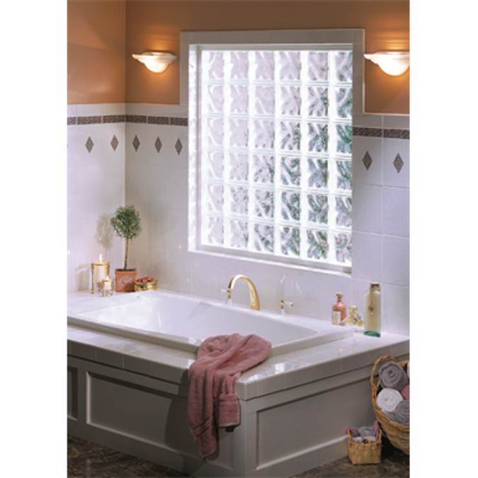 BIMobjecten gratis downloaden! Hollow Glass Block REVIT Wall System