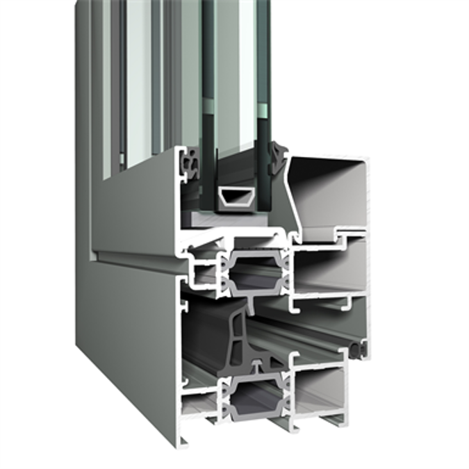 Об'єкти BIM – скачати безкоштовно! Reynaers - Window - CS 68 | BIMobject