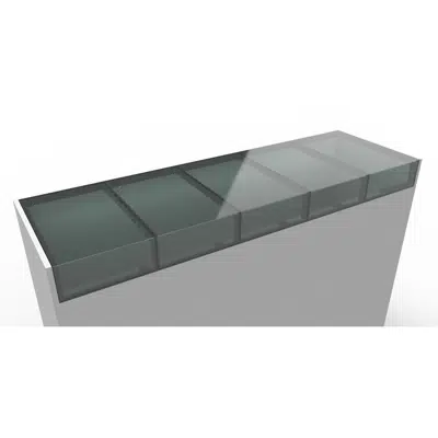 Immagine per Skylight Flat-Glass BSG GLASS ZOLUTION 4-Side Supported-Corner